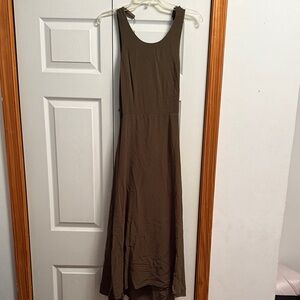 Lulu's Olive Green Maxi Dress